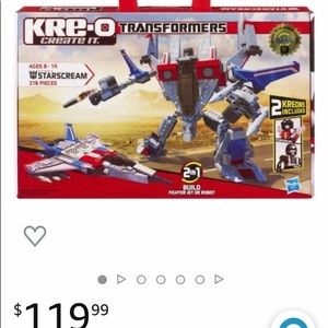 KRe-O Transformers STARSCREAM